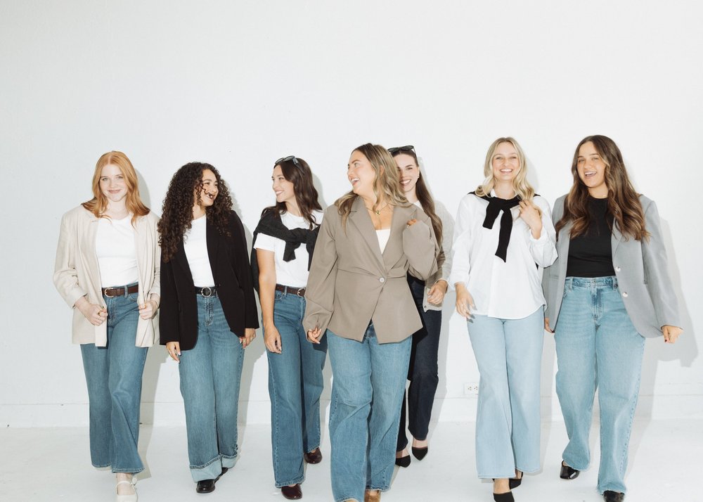 The Noah Social creative team together in the studio